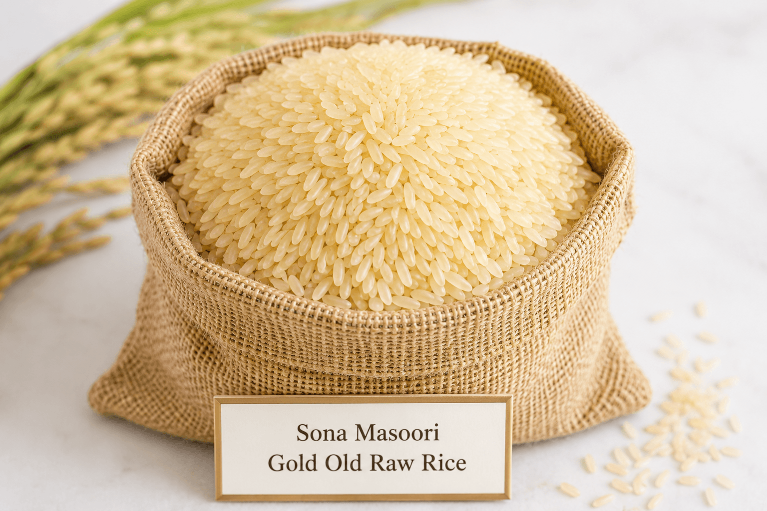 Sona Masoori Gold Old Raw Rice
